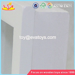 Wholesale simple style white household wooden light photo frame W09A024