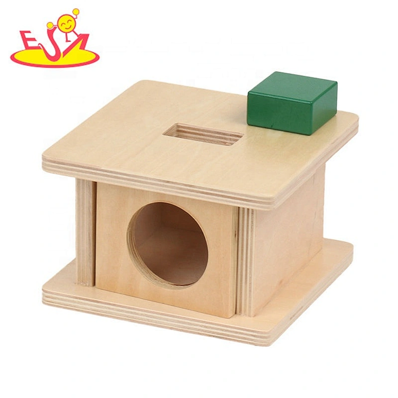 Best design Montessori wooden object permanence activities for children W12F084