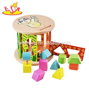 New hottest preschool multi wooden baby toys for 1 year old W12D075