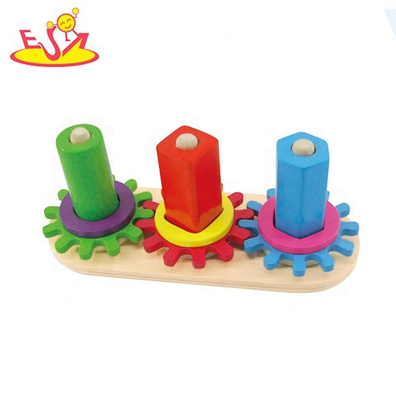 Wholesale intelligence wooden baby blocks with low price W13E042