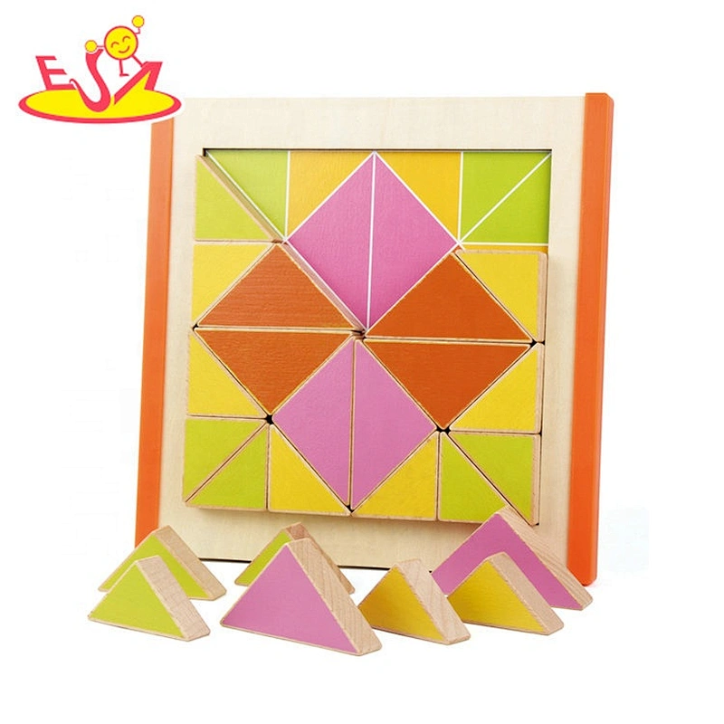 wholesale educational wooden geometry puzzles for children W12F034