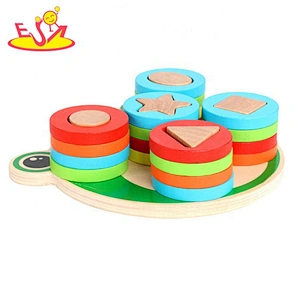 2019 New hottest educational wooden shape toys for toddlers W13E091