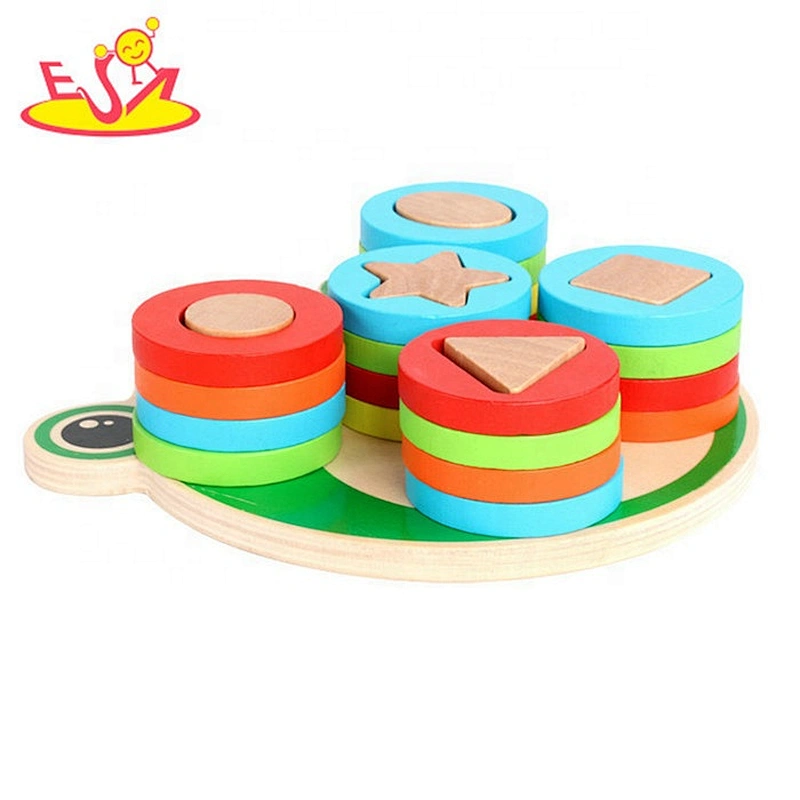 2019 New hottest educational wooden shape toys for toddlers W13E091