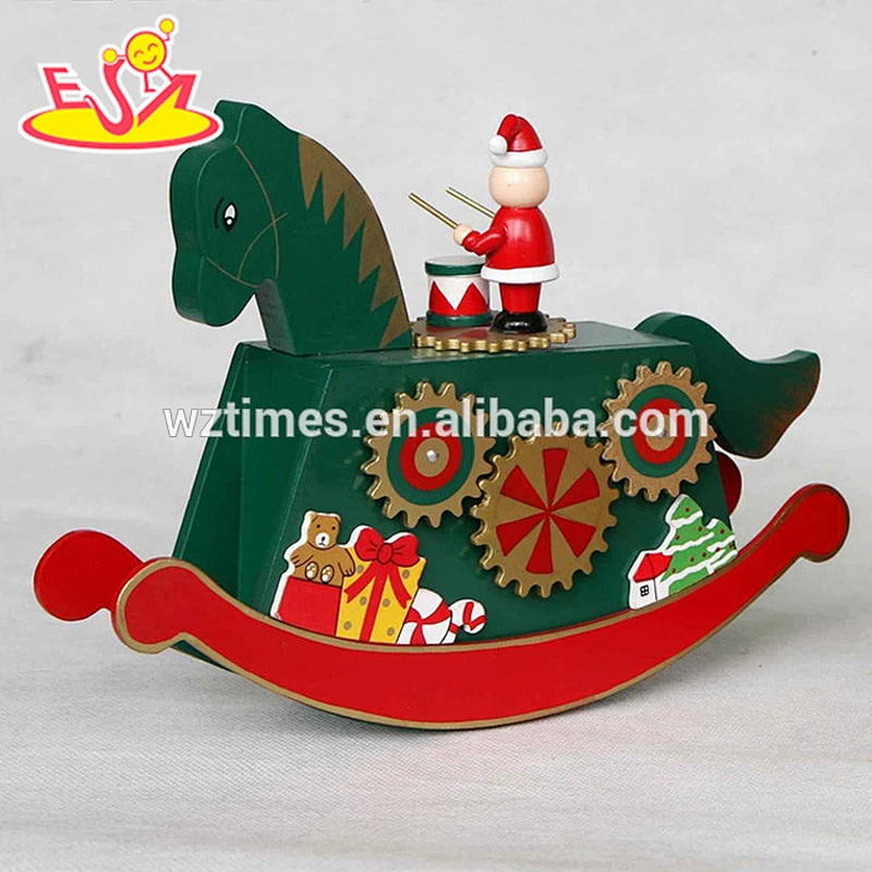 wholesale baby wooden happy birthday music box with customize W07B018A