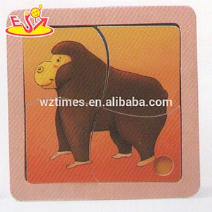wholesale baby wooden puzzle animal educational kids wooden puzzle animal children wooden puzzle animal W14C162