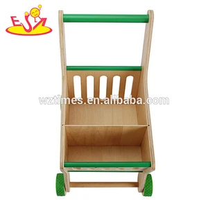 2018 wholesale wooden baby push along walker high quality wooden baby push along walker best baby push along walker W16E068