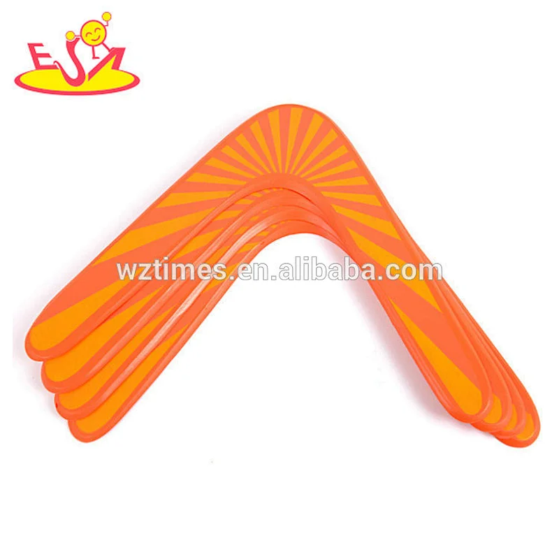 2018 wholesale fashion wooden boomerang toy for kids W01A313