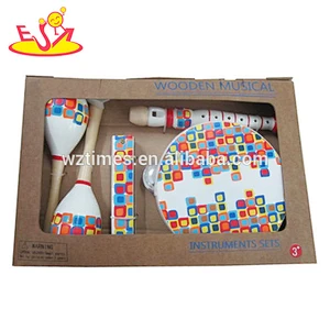 high quality educational wooden musical set toys for toddlers W07A024