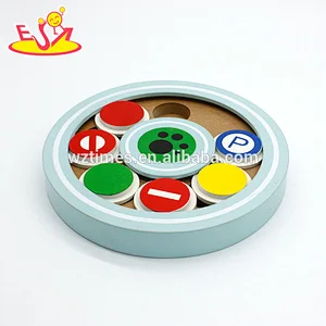 wholesale best fun IQ game feeder hide and seek toys wooden puzzles for cat W06F040