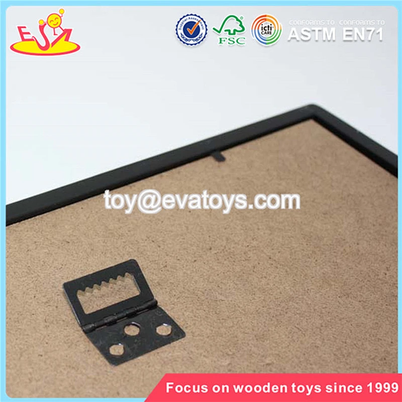 Wholesale simple style classic black wooden picture frame W09A008