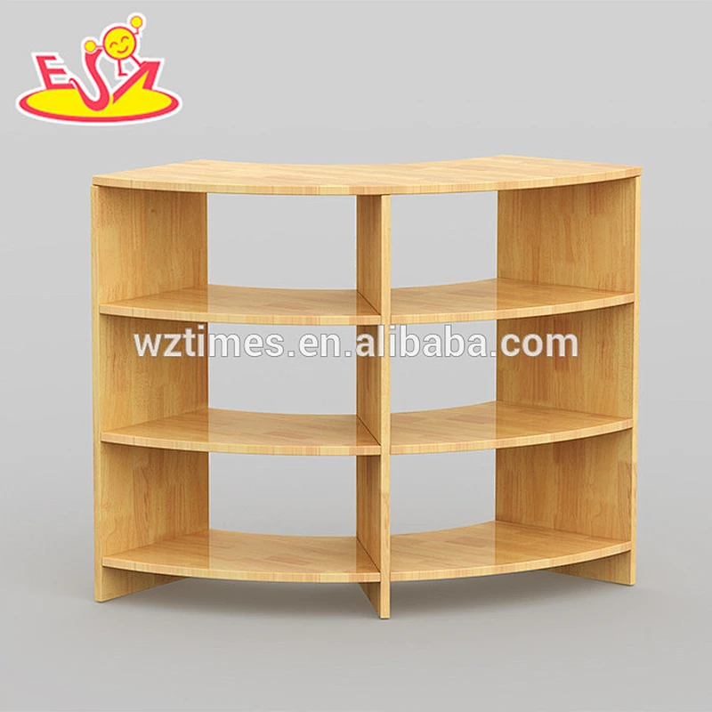 Wholesale nursery school furniture wooden toy storage ideas high quality children wooden toy storage ideas W08C200