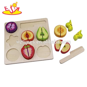 Großhandel baby holzspielzeug früchte top mode kinder holzspielzeug früchte beliebte holzspielzeug früchte W10B090