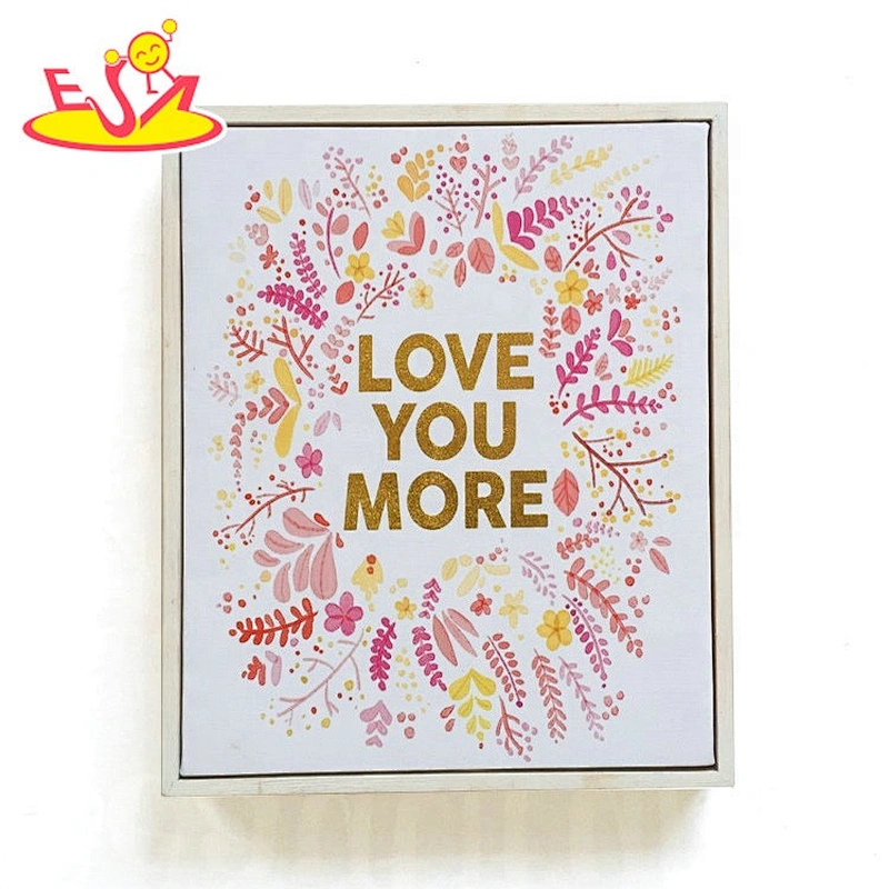New design decorative wooden wall art for kids W09D058