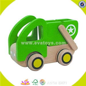 wholesale baby wooden truck toy fashion kids wooden truck toy popular children wooden truck toy W04A121
