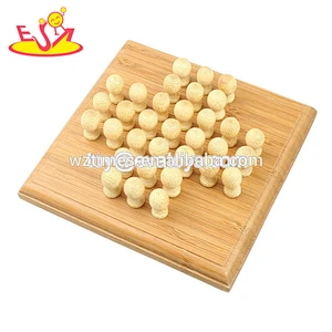 Wholesale early education toy wooden chess board game benefits to baby's IQ W11A090