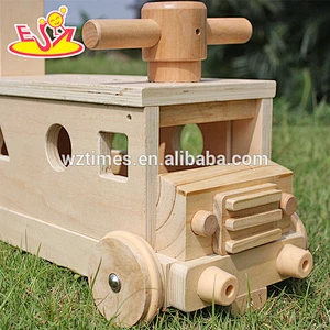 Wholesale high quality wooden mini truck toy bring fun to children W04A303