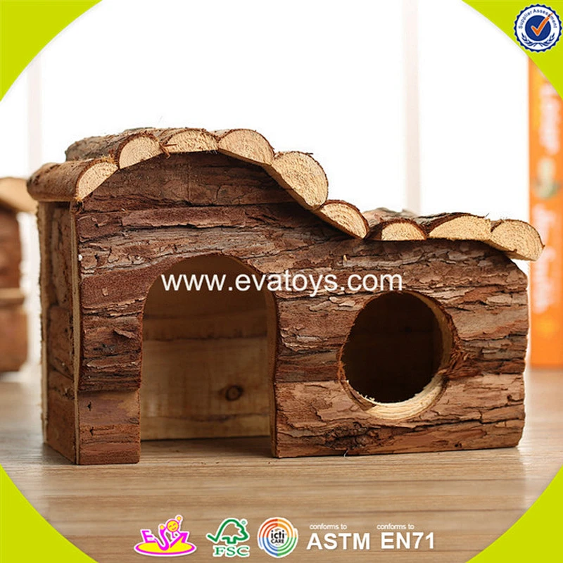 2018 New design wooden animal house special wooden animal house hamster wooden animal house W06F022