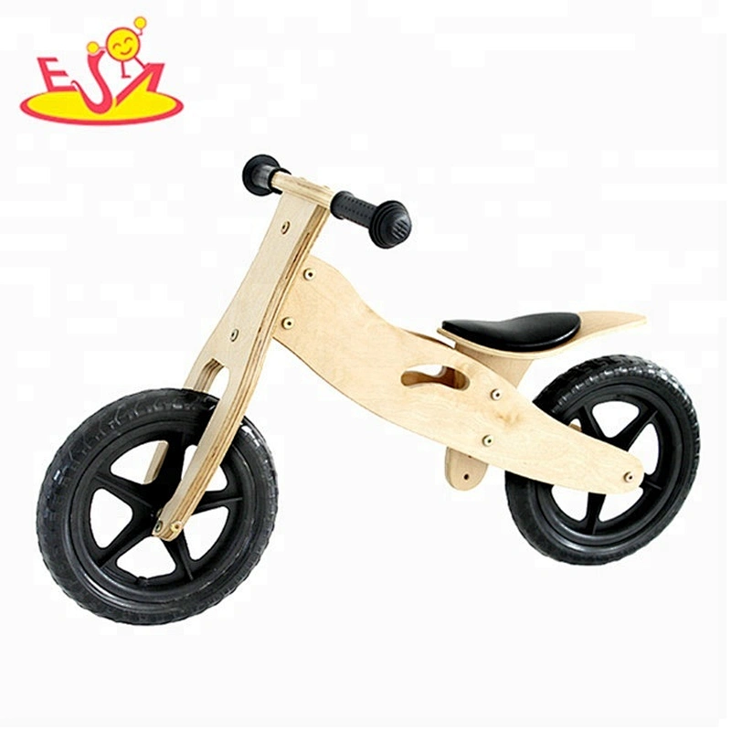 Wholesale customized wooden toddler bicycle for kids W16C054