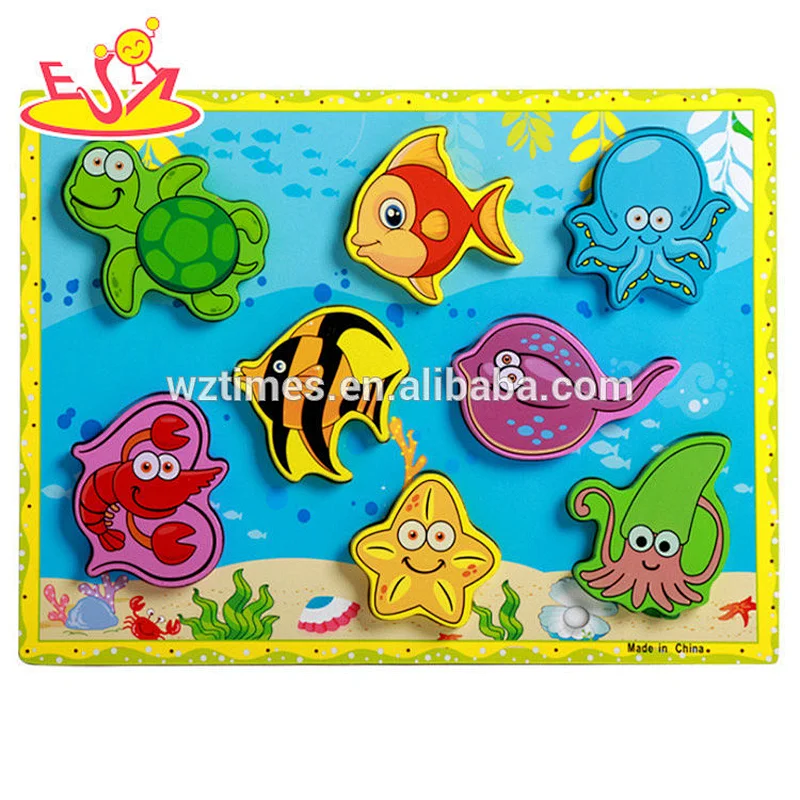 Wholesale high value colorful jigsaw puzzles uk for kids diy building W14A201