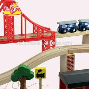 hottest kids wooden train toy set for boy W04C044