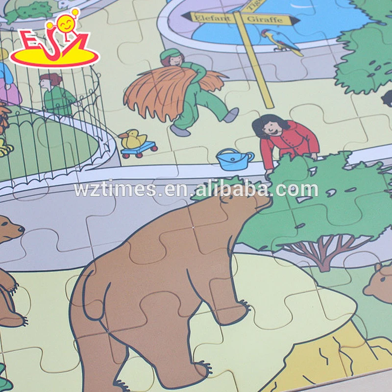 wholesale 3d wooden jigsaw puzzle top fashion 3d wooden jigsaw puzzle W14C240