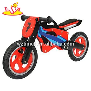 Wholesale learning ride wooden walking balance bike for baby W16C065