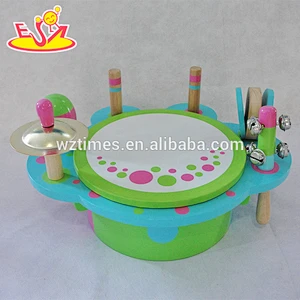 wholesale multi-function wooden toy musical instruments for toddlers W07A114