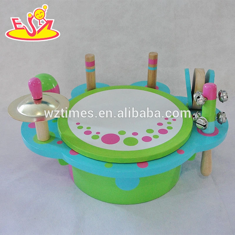 wholesale multi-function wooden toy musical instruments for toddlers W07A114