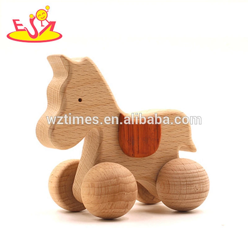 2018 wholesale baby wooden animal toy popular kids wooden animal toy W04A247