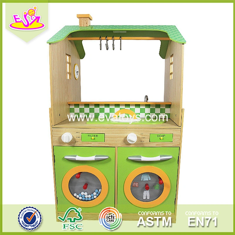 2018 New design wooden educational kitchen toy children wooden educational kitchen toy W10C260