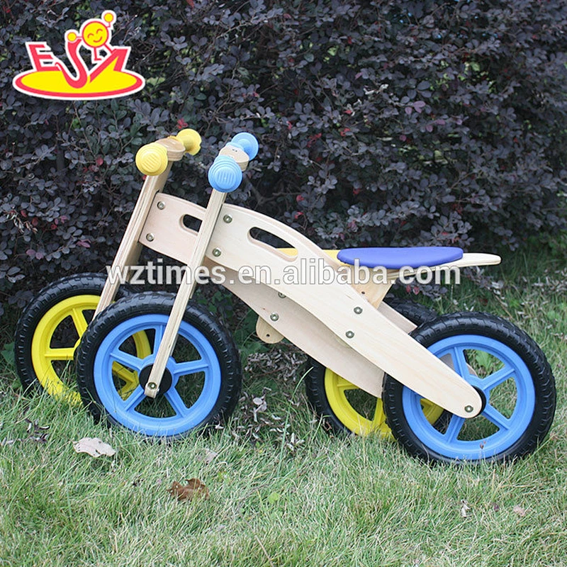 wholesale high quality wooden kid bicycle hot sale wooden kid bicycle W16C134