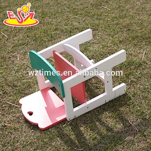 2018 wholesale wooden doll chair new design wooden doll chair high quality wooden doll chair W08F040