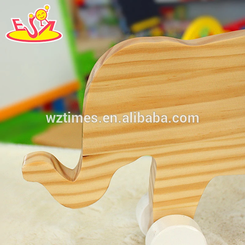 2018 großhandel baby holzspielzeug elefanten hochwertige kinder holzspielzeug elefant mode kinder holzspielzeug elefant