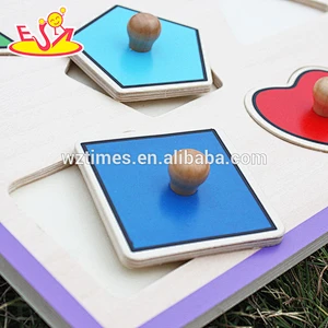 Großhandel Kinder Holzspielzeug Puzzle beste Verkauf Kinder Holzspielzeug Puzzle W14M090