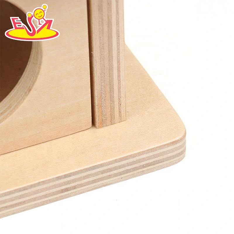 Best design educational wooden montessori permanence box for kids W12F085