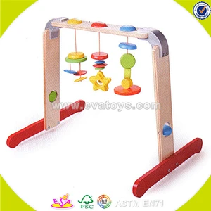 wholesale educational wooden baby gym for activity play W01A092