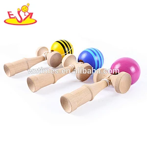 wholesale kids wooden kendamas for sale cheap baby wooden kendamas for sale best children wooden kendamas for sale W01A192