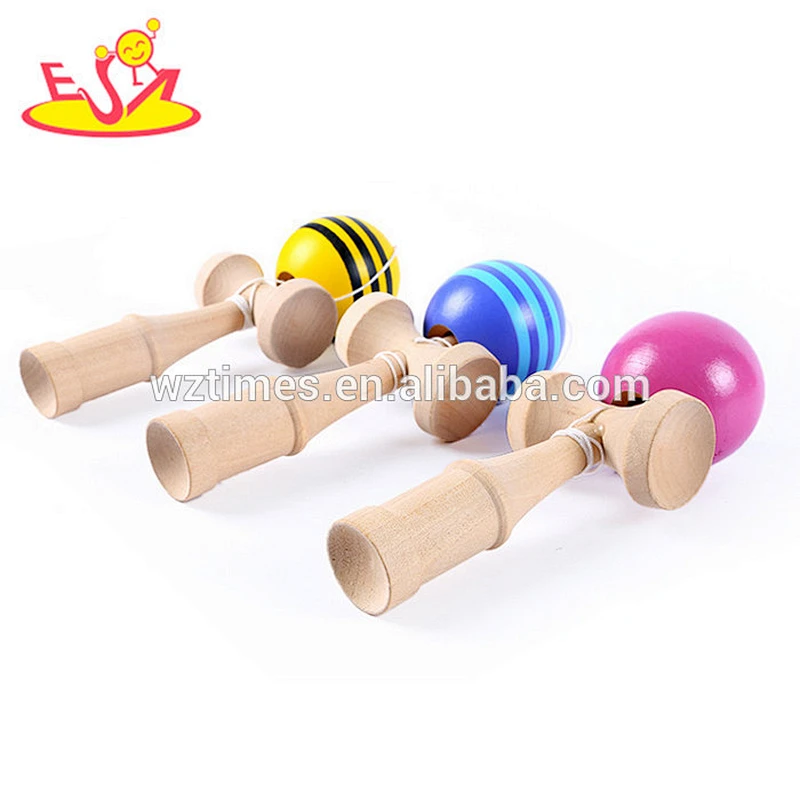 wholesale kids wooden kendamas for sale cheap baby wooden kendamas for sale best children wooden kendamas for sale W01A192