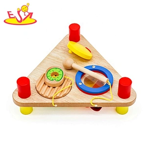 2019 New arrival educational wooden toy xylophone for kids W07C082