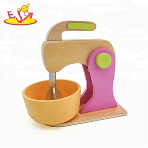 Neues Design vorgeben Spiel Holzspielzeug Mixer für Kinder W10D009