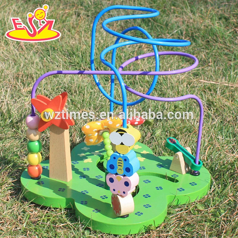 wholesale new fashion kids' wooden beads toys for sale W11B080