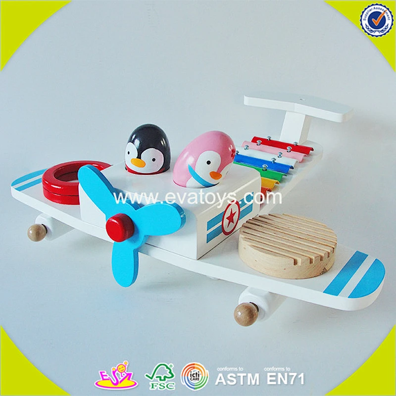 Wholesale kids teaching aid wooden musical instruments toy interesting wooden musical instruments toy W07A018