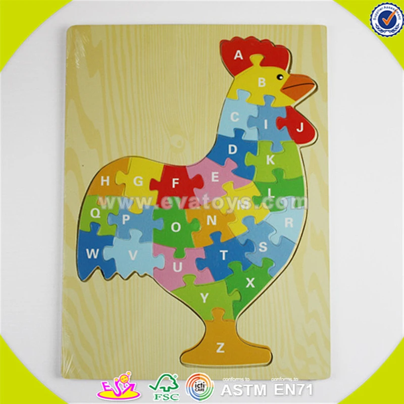 wholesale educational wooden numbers puzzle toy math teaching aid kids wooden numbers puzzle toy top baby jigsaw W14B026