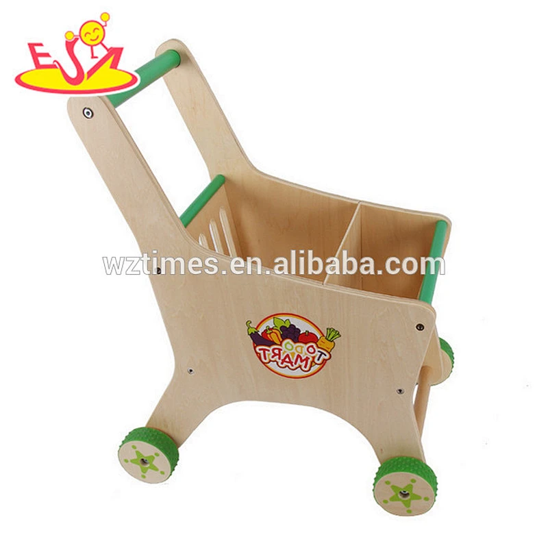 2018 wholesale wooden baby push along walker high quality wooden baby push along walker best baby push along walker W16E068