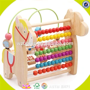 2018 wholesale selling-well unique wooden beads toys W11B087