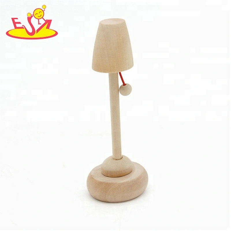 تصميم جديد للأطفال الأثاث دمية خشبية مصغرة للأطفال التظاهر W06B074