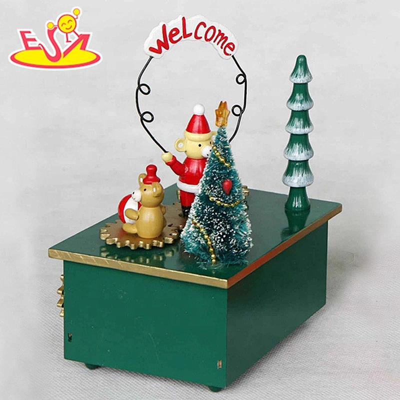 Wholesale baby wooden musical box with low price W07B017B