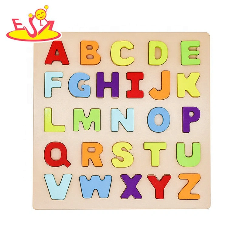 Most popular kids wooden jigsaw puzzle for early learning  W14A230