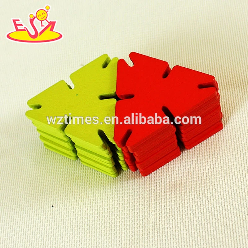 2018 wholesale baby wooden splicing toy educational kids wooden splicing toy top fashion children wooden splicing toy W03B055
