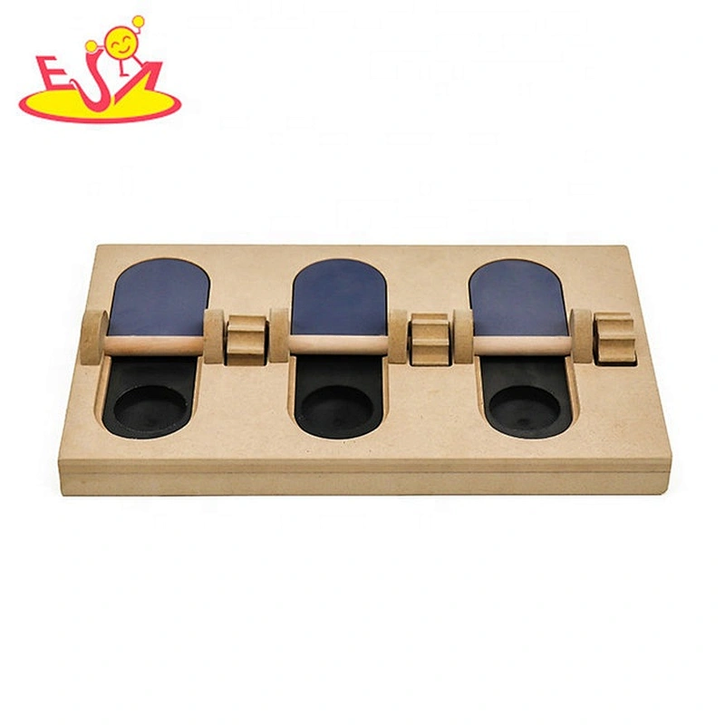 Free sample interactive wooden dog puzzle games for wholesale W06F106